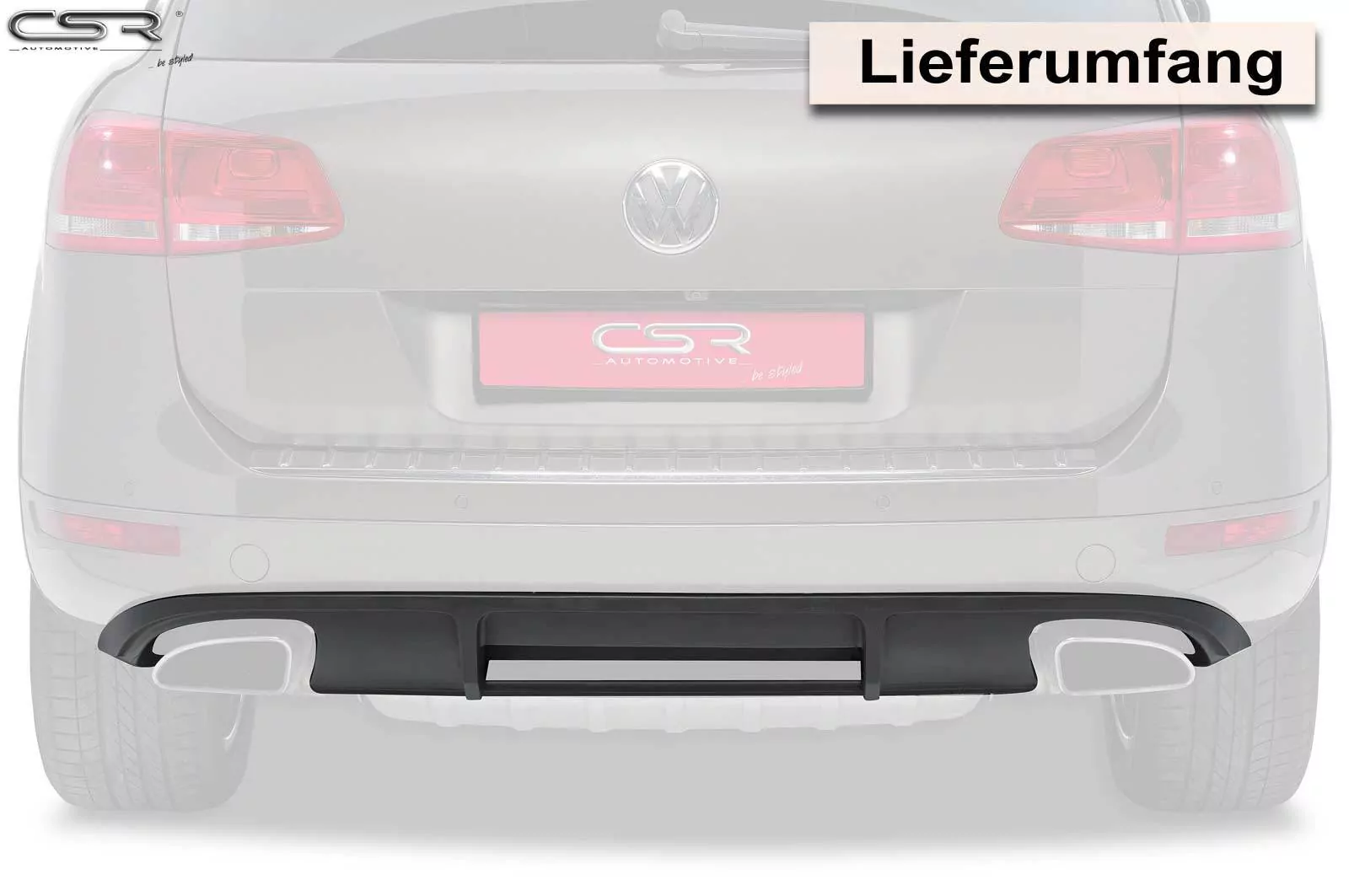 Heckansatz für VW Touareg 2 7P HA161