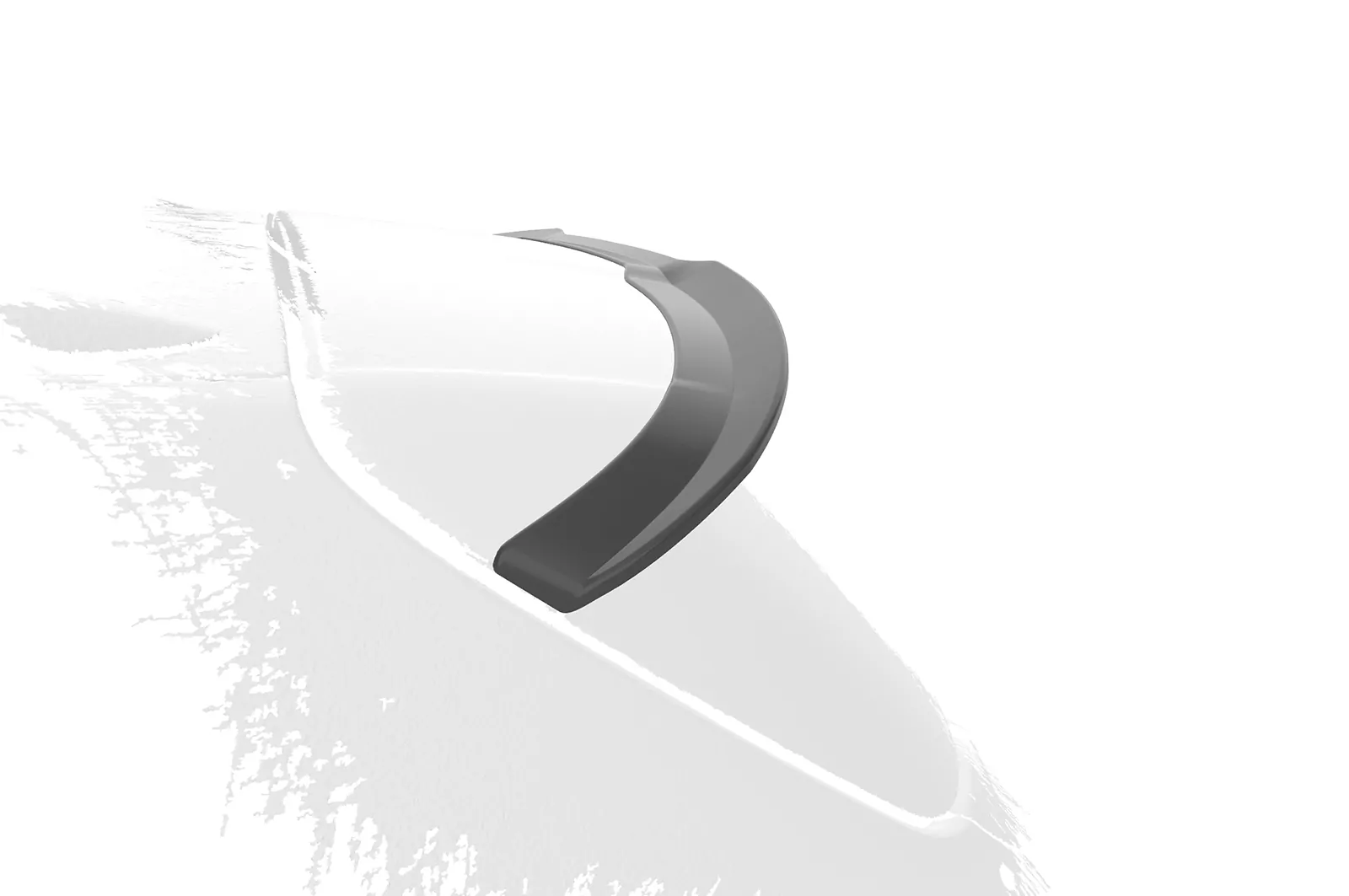 Heckflügel mit ABE für Ford Mondeo MK5 BA7 Turnier ST-Line HF922 Schwarz Strukturiert