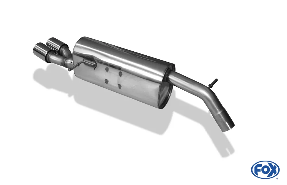 Peugeot 208 GTI  Endschalldämpfer - 2x76 Typ 13