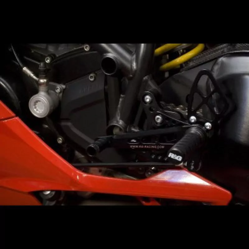NEW R&G Racing Fußrastenanlage Ducati 848 1098 1198