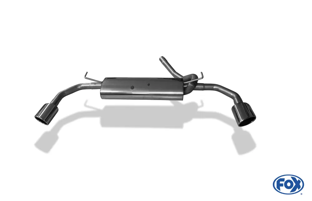 Opel Mokka 4x4 & 4x2  Endschalldämpfer rechts/links - 115x85 Typ 38 rechts/links