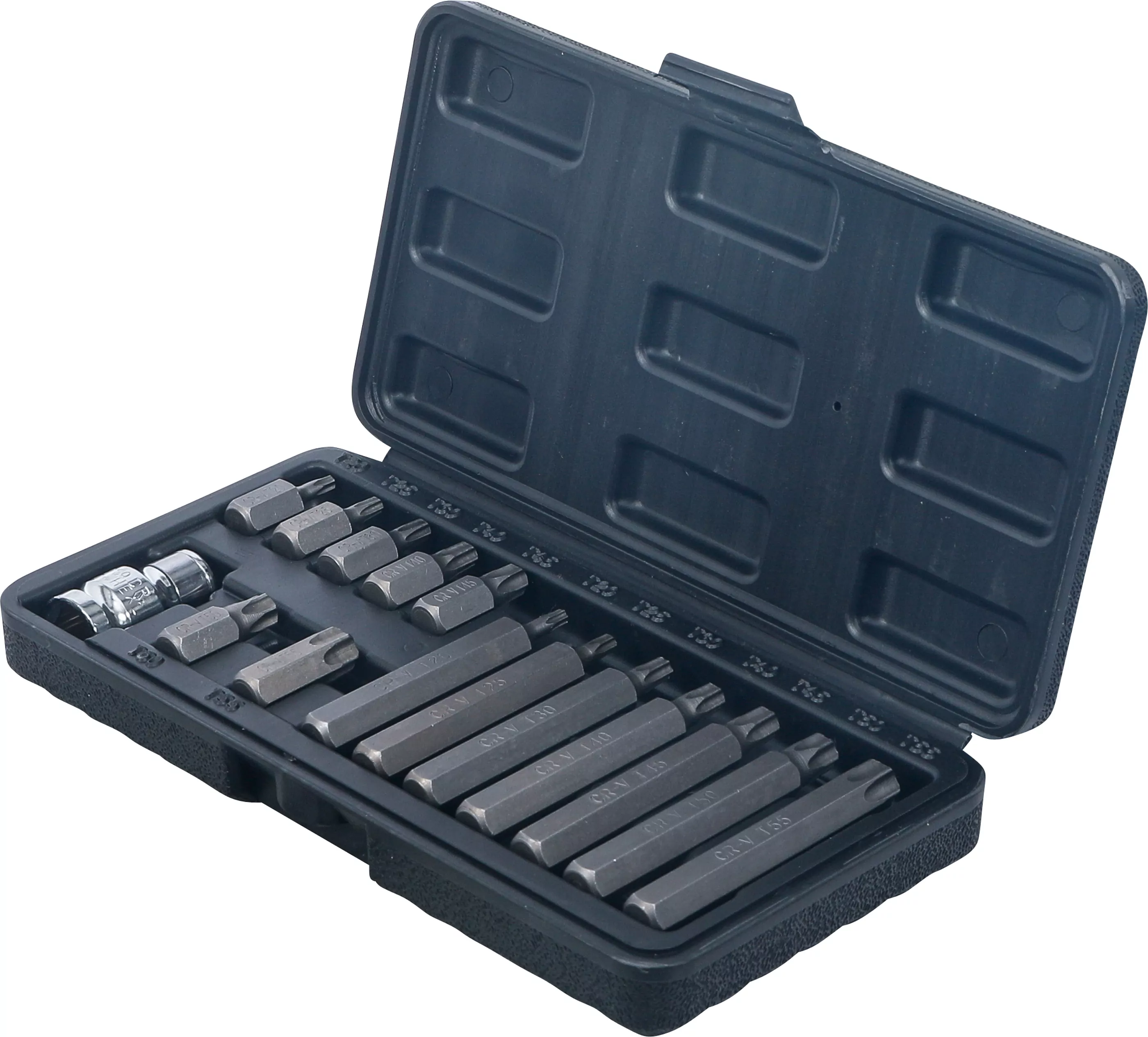 Bit-Satz | Antrieb Außensechskant 10 mm (3/8") | T-Profil (für Torx) | 15-tlg.