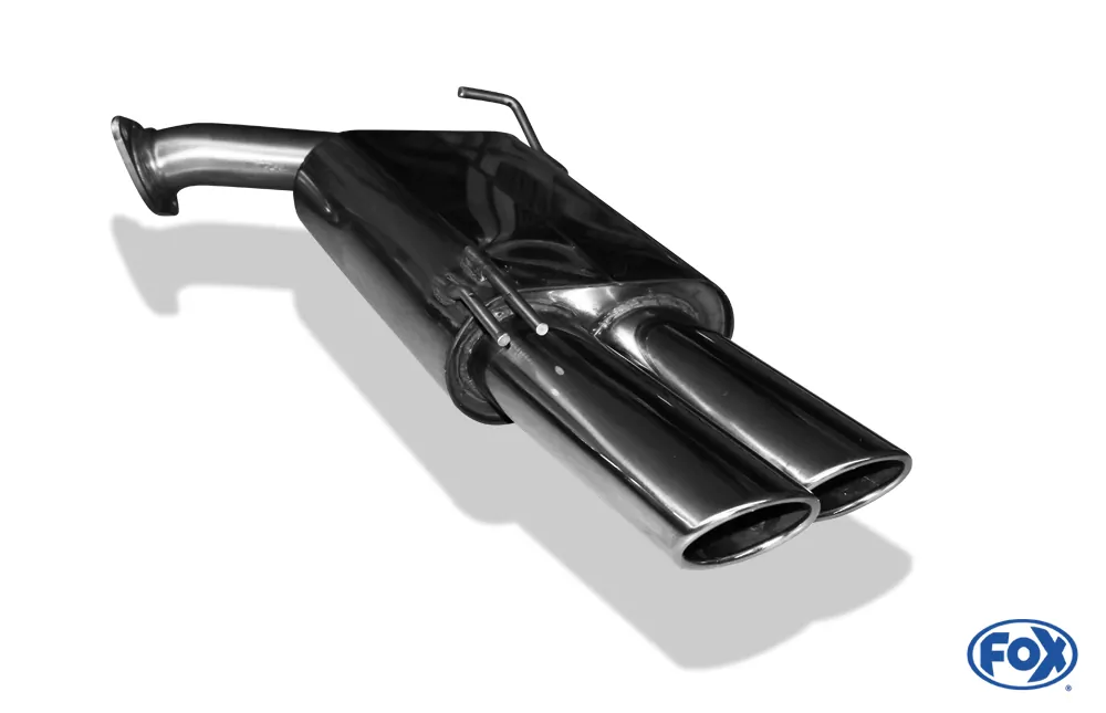 Hyundai Santa Fé 4x4 - TM  Endschalldämpfer - 2x106x71 Typ 32