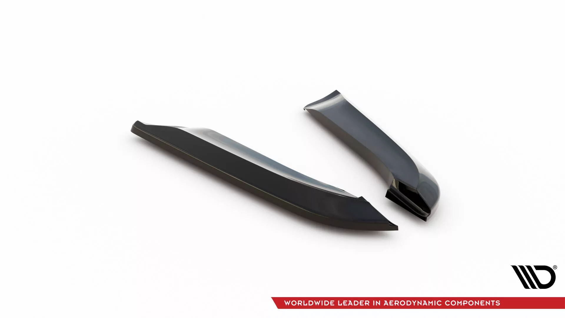 Heck Ansatz Flaps Diffusor Passend Für V.2 Audi RS4 Limousine B7 Schwarz Hochglanz