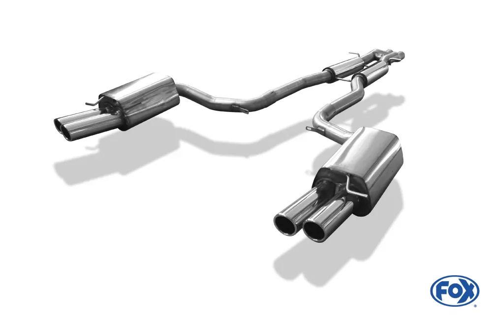 Audi RS6 4F  Endschalldämpfer rechts/links - 2x80 Typ 16 rechts/links