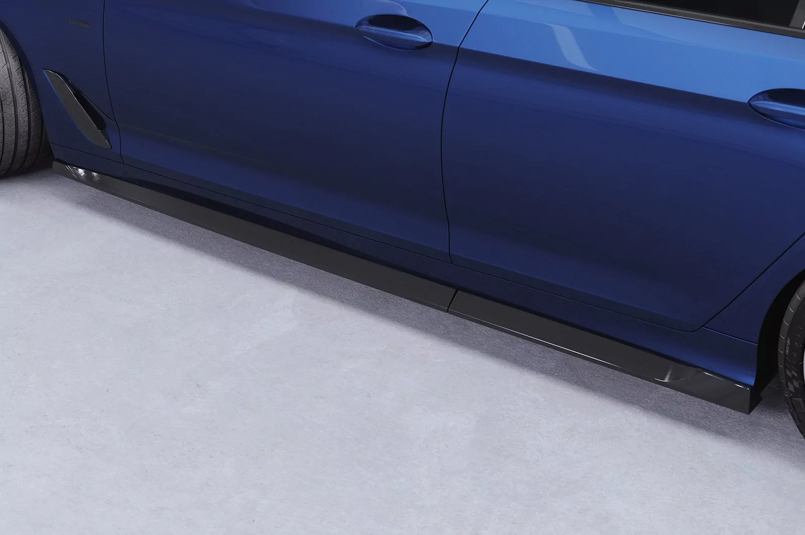 Seitenschweller für BMW 5er G31 Touring SS582 Schwarz Strukturiert