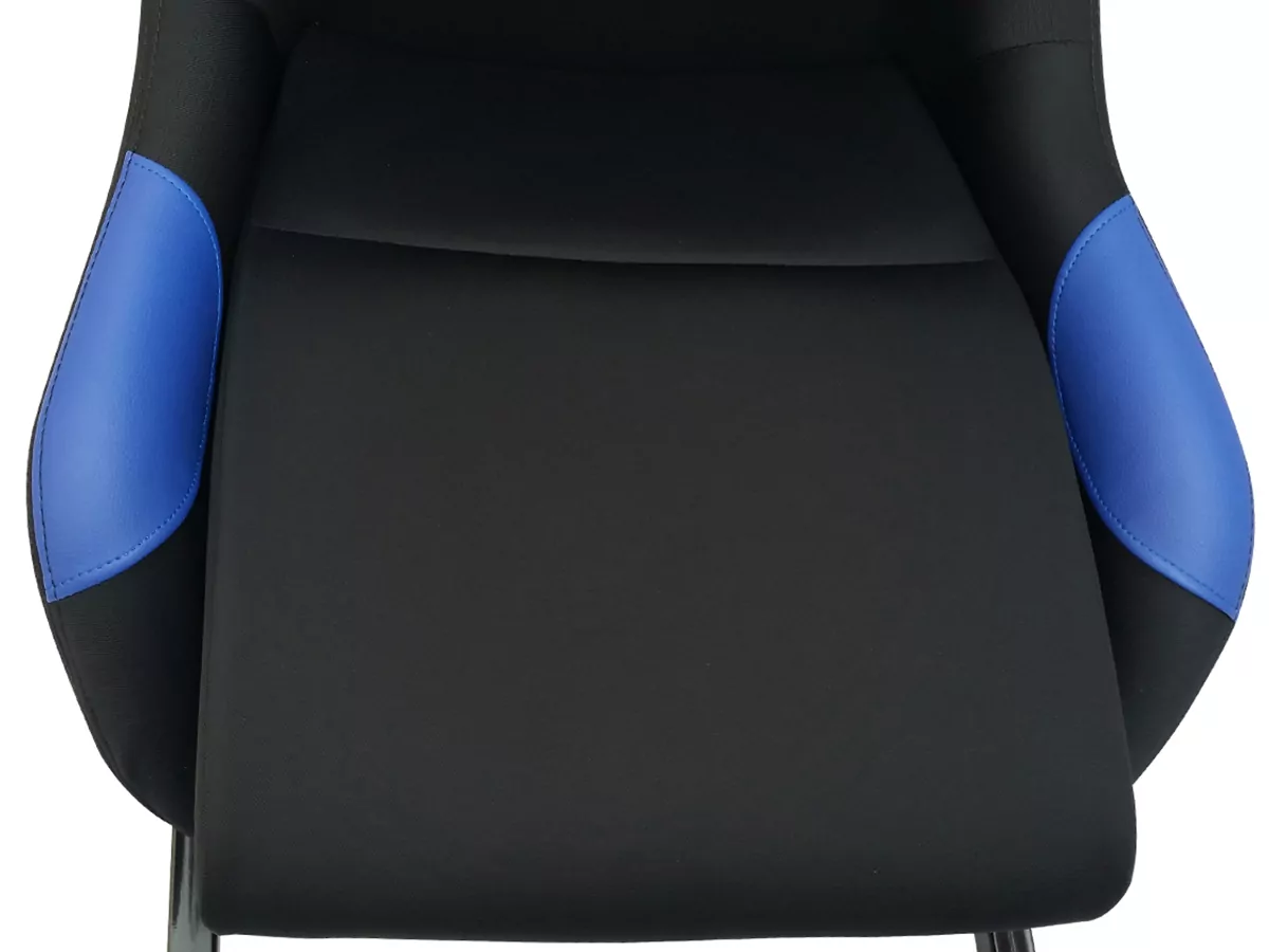 FK Gamesitz Spielsitz Rennsimulator eGaming Seats Monaco schwarz/blau