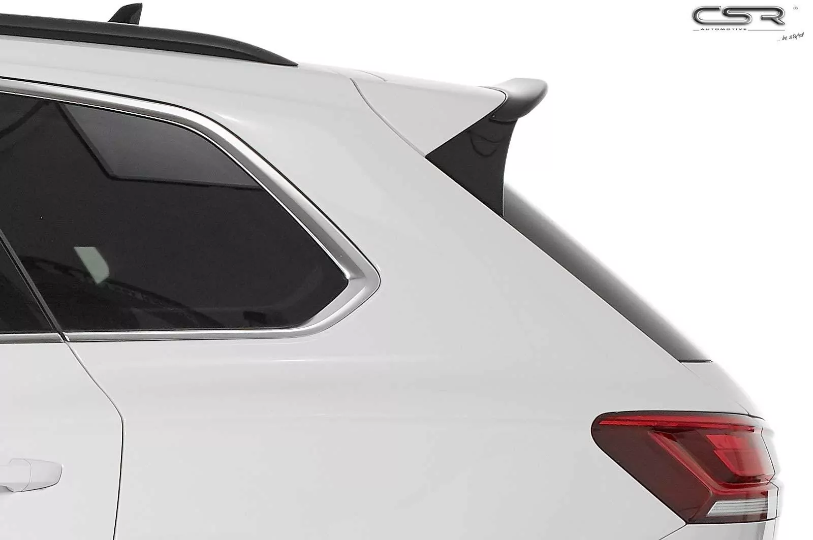 Heckflügel mit ABE für VW Touareg III (Typ CR) HF608-M Carbon Look (matt)