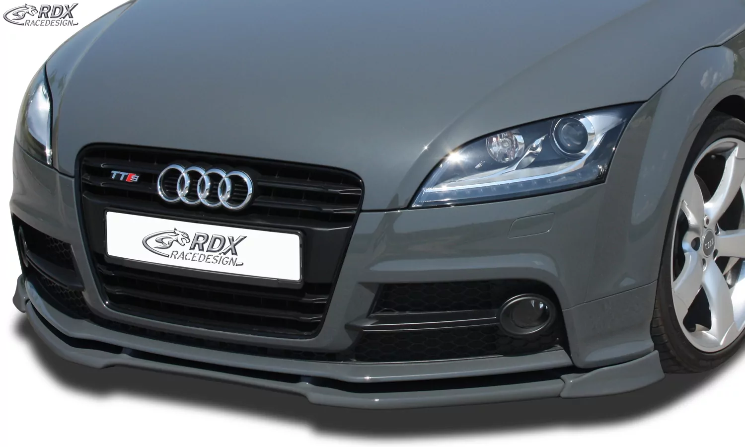 RDX Frontspoiler VARIO-X für AUDI TTS 8J Frontlippe Front Ansatz Vorne Spoilerlippe