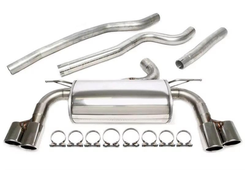 TA Technix Duplex Edelstahlanlage 2x80mm Links+Rechts passend für BMW 3er Limo.+Touring 320i Typ F30,F31 / 4er Cabriolet/Coupe/Gran Coupe 420i Typ F32,F33,F36