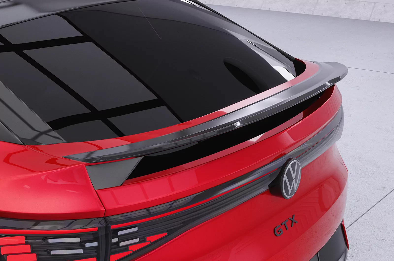 Heckflügel mit ABE für VW ID.5 HF056 Schwarz Strukturiert