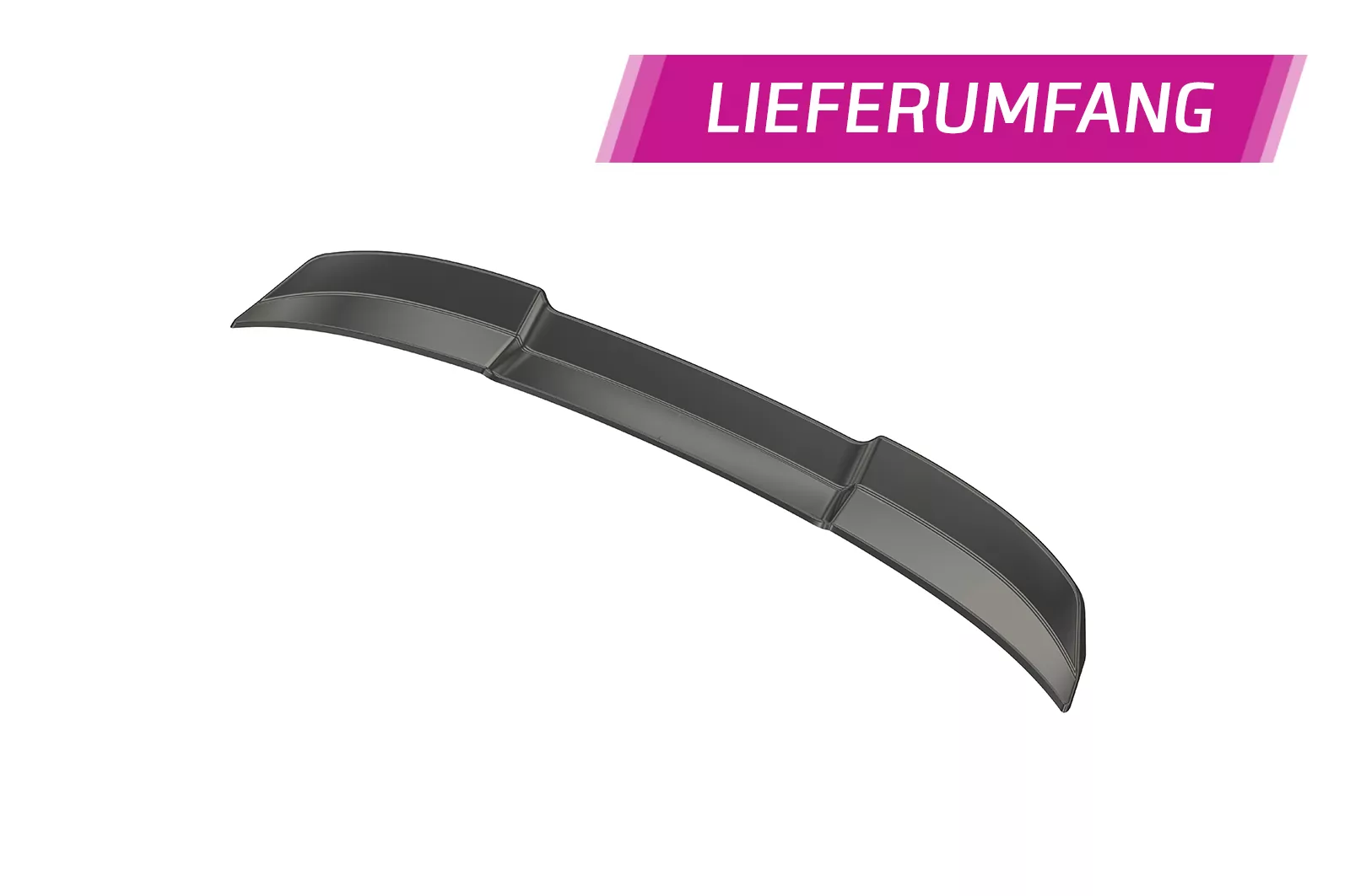 Heckflügel mit ABE für BMW X2 (F39) M-Paket / M35i HF103 Schwarz Strukturiert