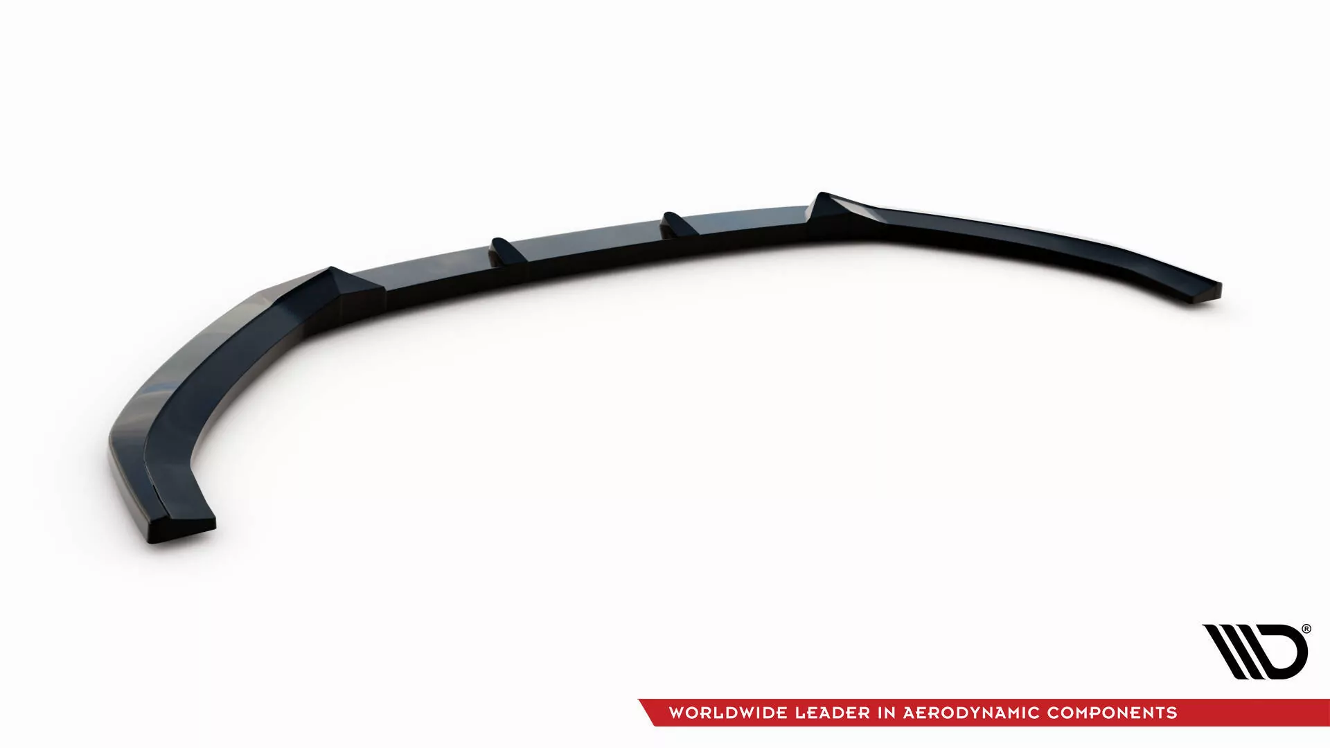 Front Ansatz V.1 Für Audi A3 Sportback 8V Facelift Schwarz Hochglanz