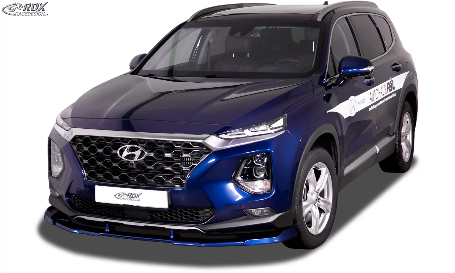 RDX Frontspoiler VARIO-X für HYUNDAI Santa Fe (TM) 2018-2020 Frontlippe Front Ansatz Vorne Spoilerlippe