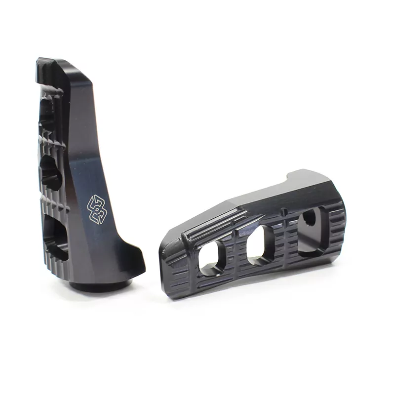 Gilles Austauschfußrasten-Kit Touring Sozius schwarz für Honda CBR1000RR CBR650R