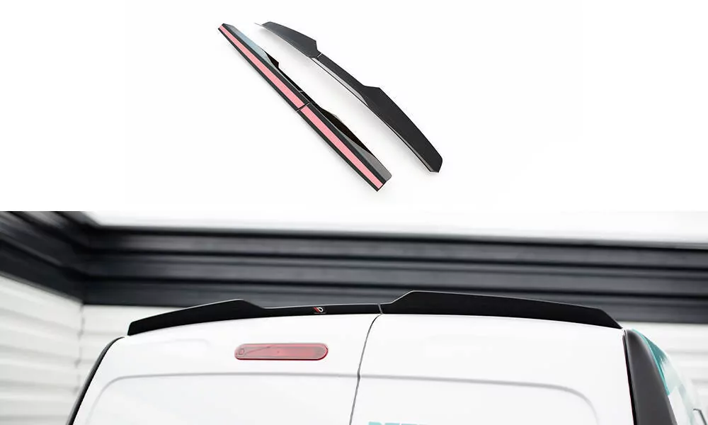 Spoiler CAP Für Mercedes-Benz Citan Mk1 Schwarz Hochglanz
