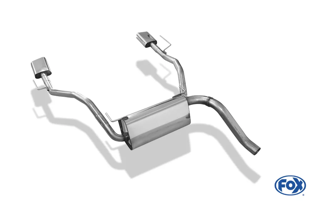 Opel Cascada  Endschalldämpfer quer Ausgang rechts/links - 145x65 Typ 59 rechts/links