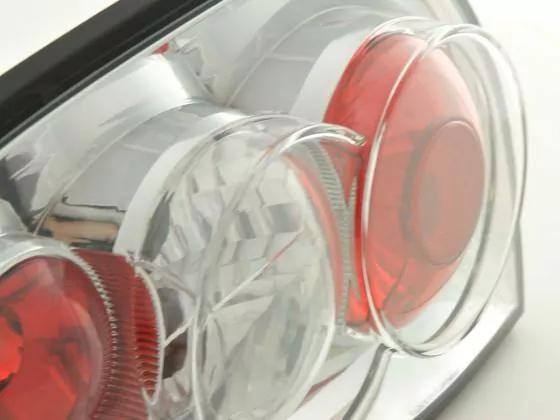 Rückleuchten Set Renault Megane 3-trg. Typ DABALAKAEA Bj. 96-98 chrom