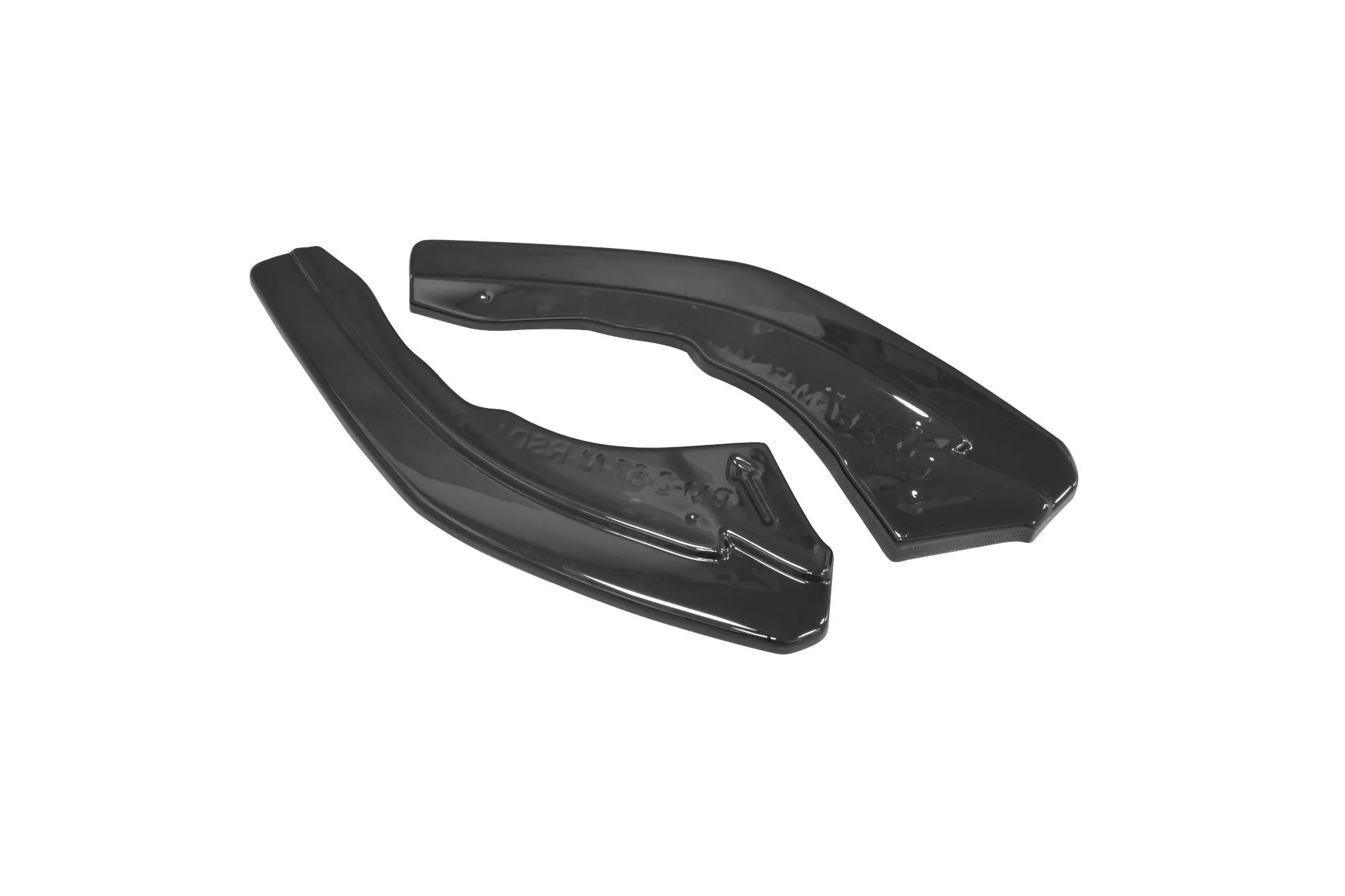 Heck Ansatz Flaps Diffusor Passend Für Diffusor Passend Für BMW M2 (F87) COUPÉ Schwarz Hochglanz Schwarz Hochglanz