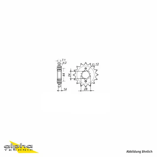 EK-Chain Kettensatz 525DEX für Honda VT750S ab Modelljahr 2011-