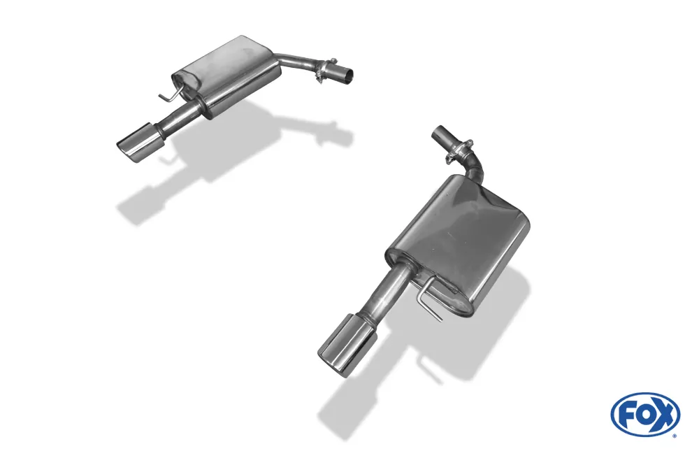 Audi A6 Typ 4F  Endschalldämpfer rechts/links - 1x90 Typ 17 rechts/links