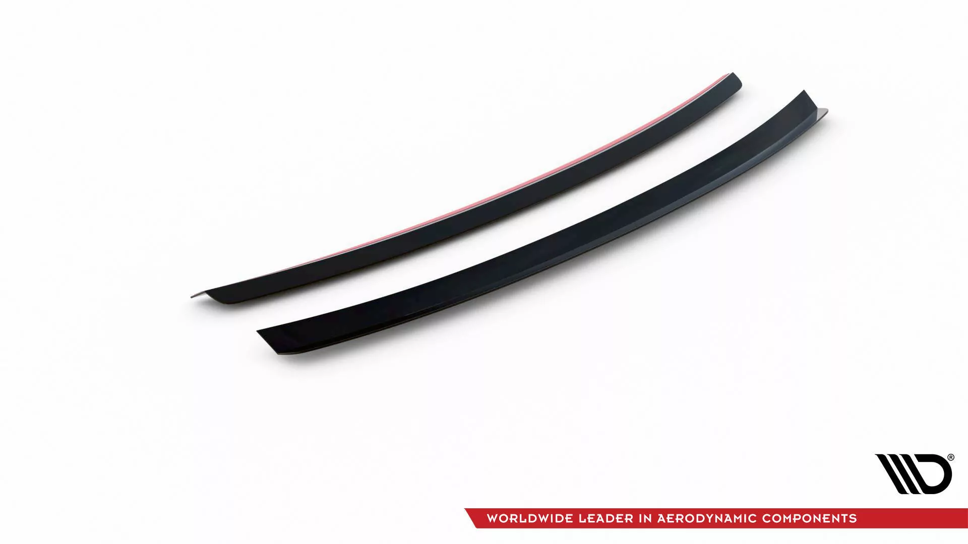 Spoiler CAP Für Audi A4 Limousine S-Line B7 Schwarz Hochglanz
