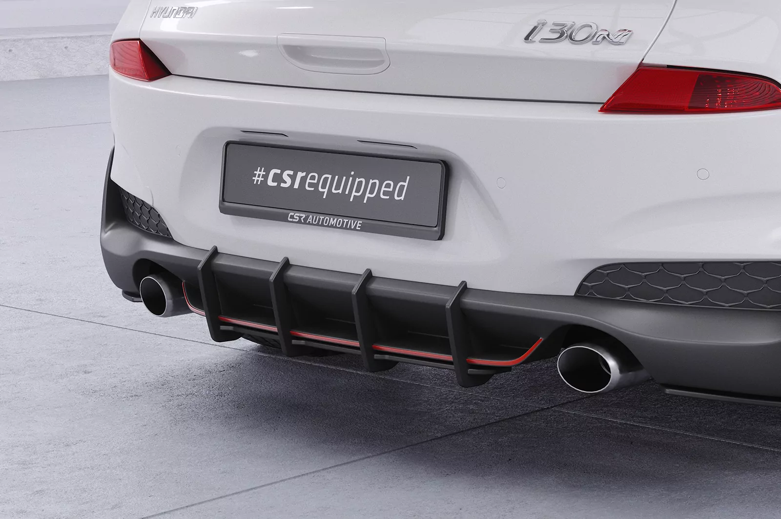 Racing Diffusor / Heckansatz für Hyundai I30 N (PD) HA330