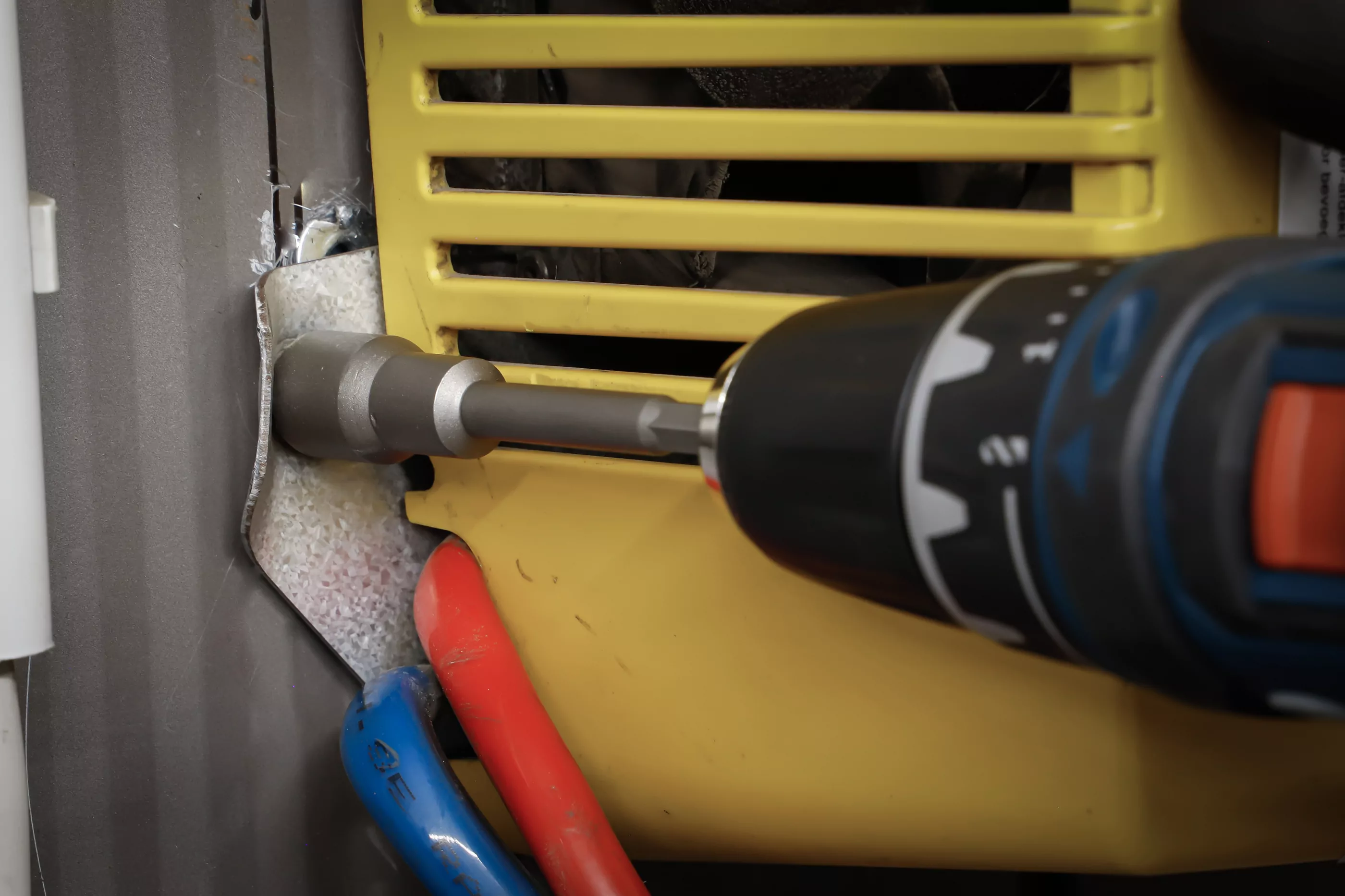 Steckschlüssel-Einsatz-Satz Sechskant | extra lang | Antrieb Außensechskant 6,3 mm (1/4") | für Bohrmaschinen | SW 6 - 13 mm | 8-tlg.