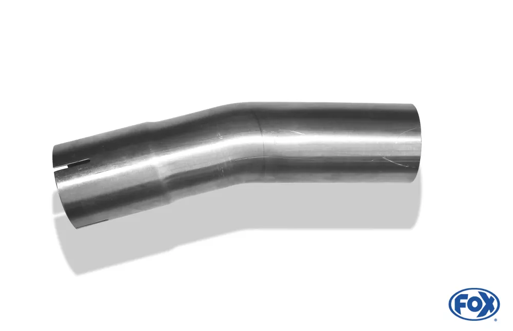 Uni-Rohrbogen 15° geweitet - d1Ø 70mm  Schenkellänge L1: ca. 110mm - Radius: 105mm