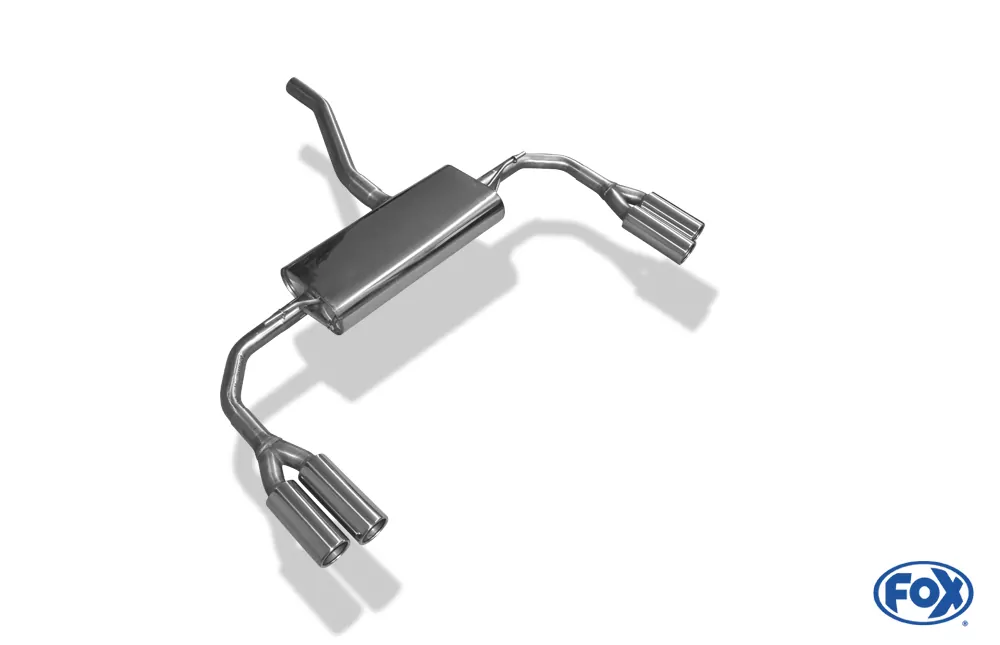 Mercedes CLA - C117/ X117 Frontantrieb  Endschalldämpfer quer Ausgang rechts/links - 2x80 Typ 12 rechts/links