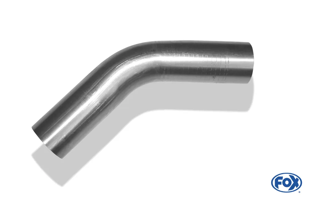 Uni-Rohrbogen 45° ungeweitet - d1Ø 50mm  Schenkellänge L1: ca. 110mm - Radius: 66mm