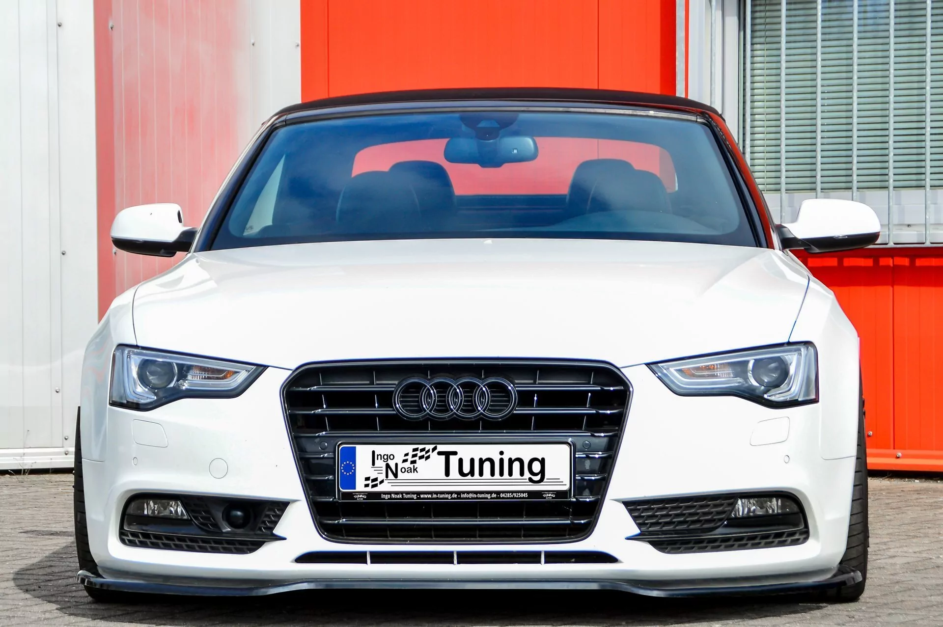 Cup Frontspoilerlippe für Audi A5 B8 Facelift Bj. 2011-2016
