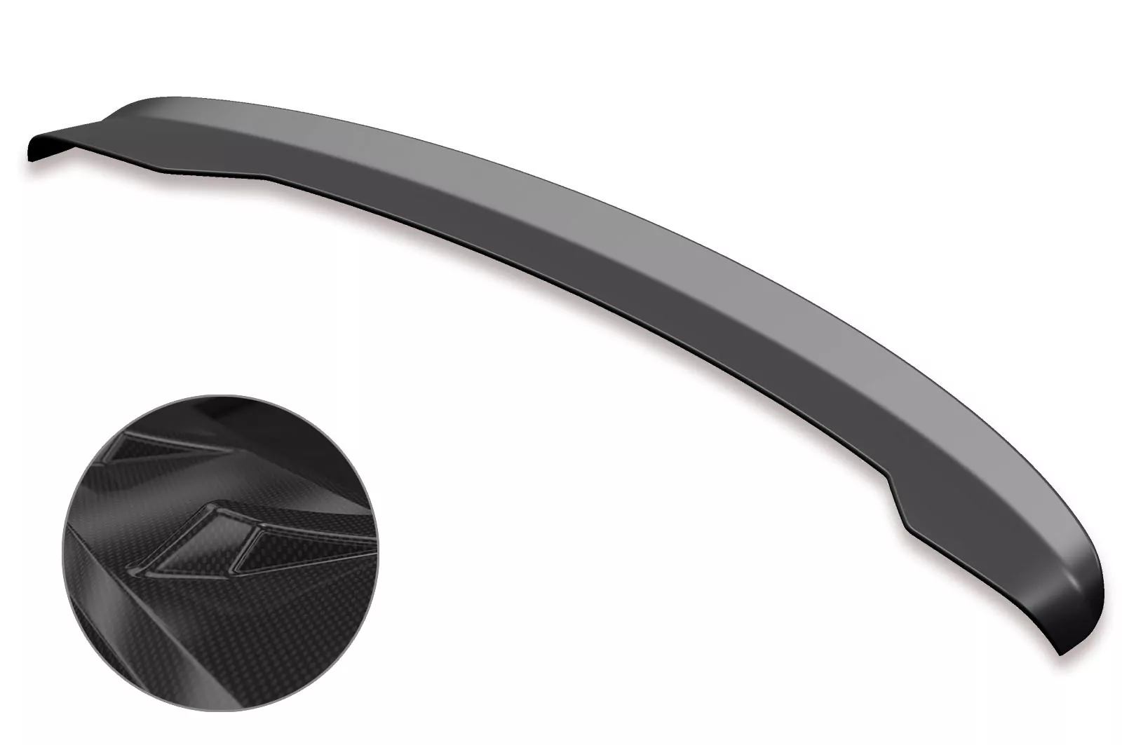 Heckflügel mit ABE für VW T6 / T6.1 HF704-C Carbon Look Hochglanz