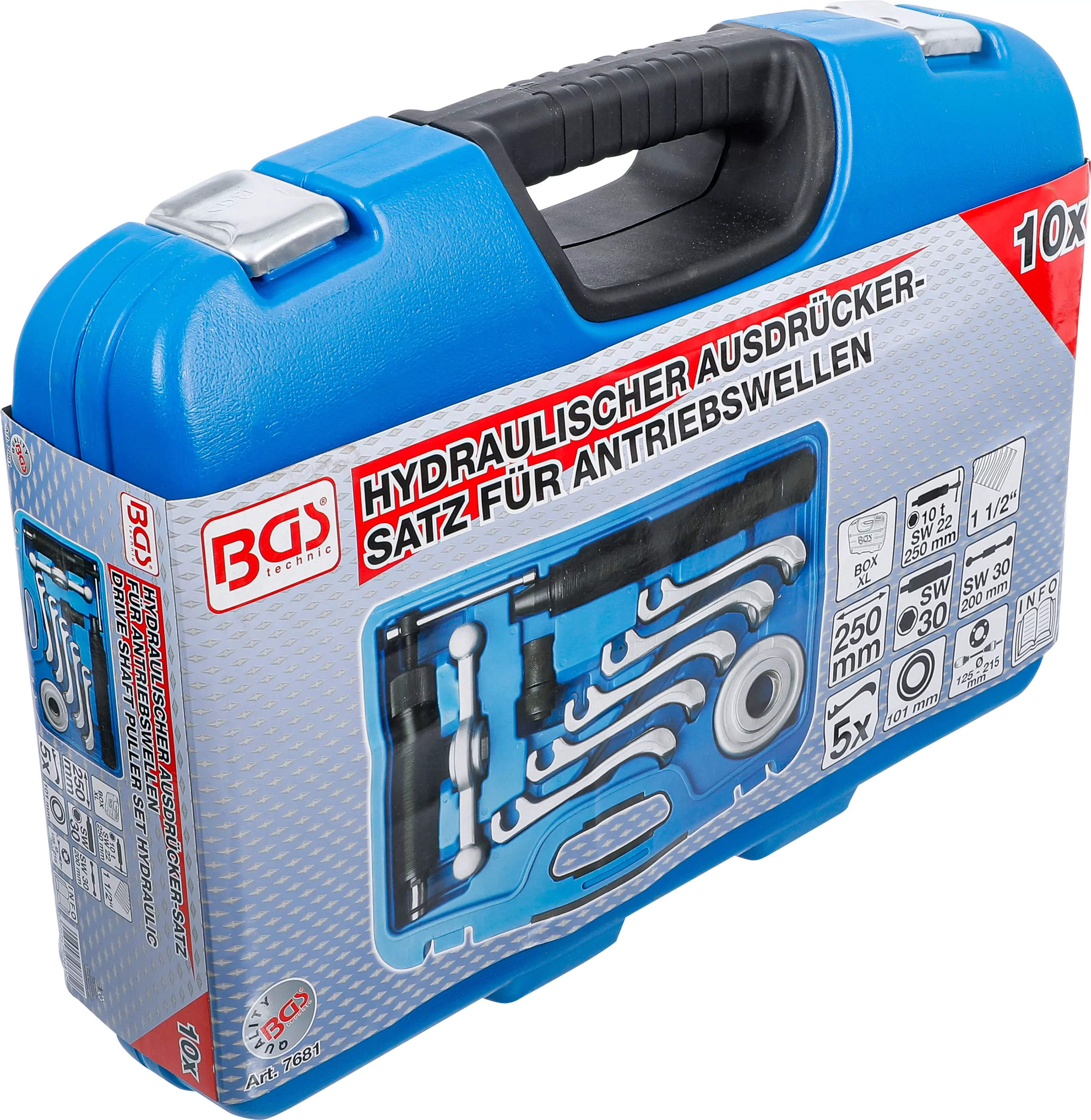 Hydraulischer Ausdrücker-Satz für Antriebswellen | 125 - 215 mm