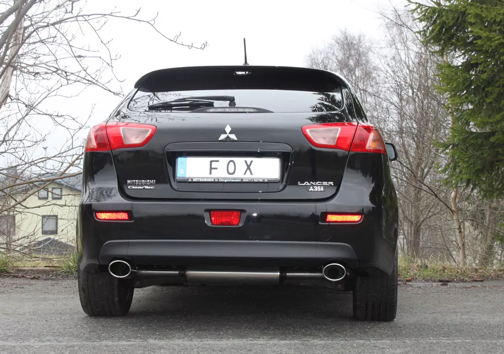 Mitsubishi Lancer CYO Stufenheck/ Sportback Diesel  Endschalldämpfer quer Ausgang rechts/links - 115x85 Typ 32 rechts/links