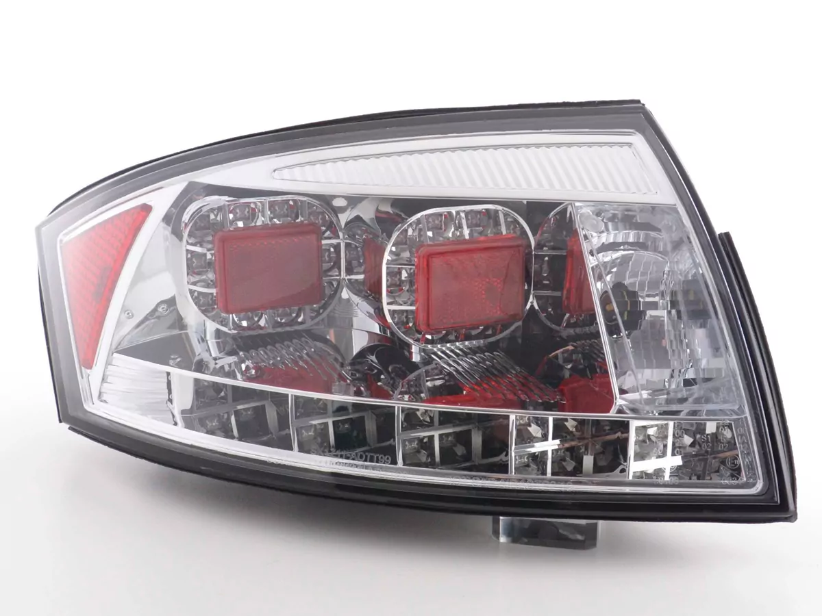 LED Rückleuchten Set Audi TT Typ 8N Bj. 98-06 chrom für Rechtslenker