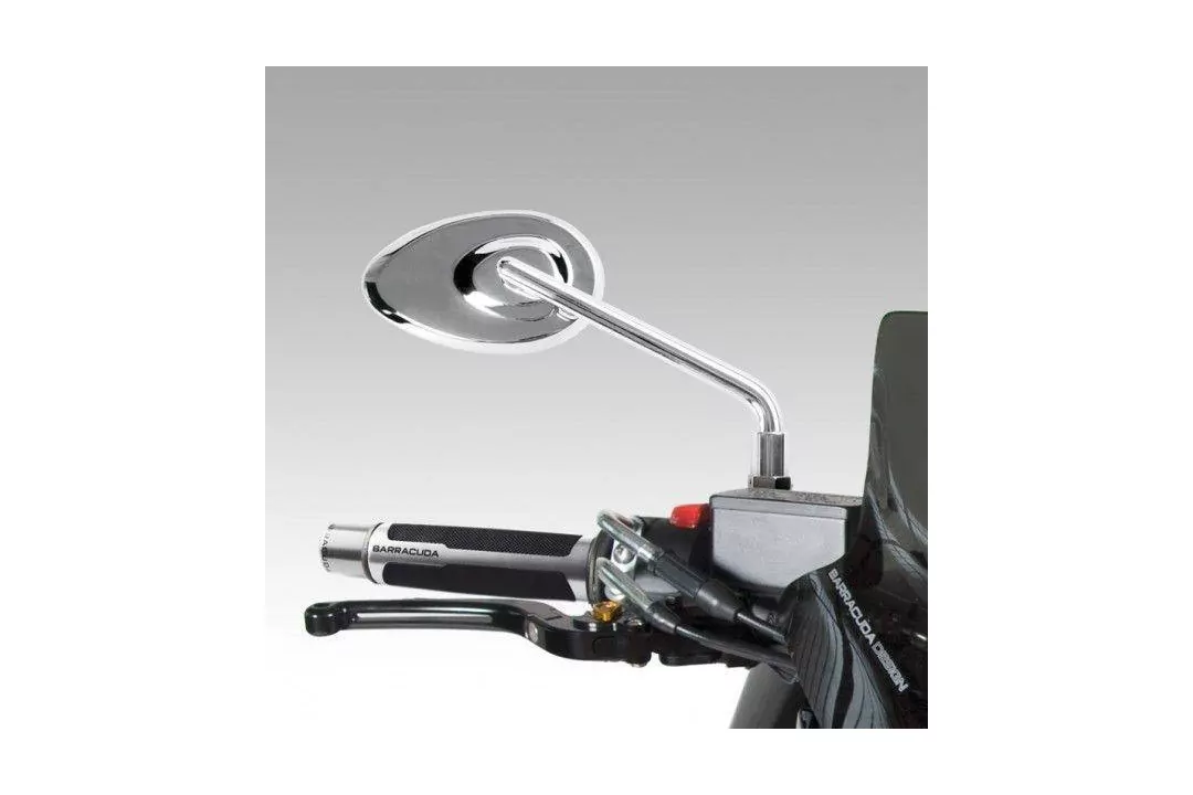 Barracuda Lenkerspiegel STONE B-LUX universell chromfarben