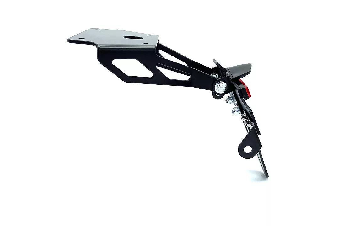 alpha Technik Kennzeichenhalter für Kawasaki Z650RS ab Modelljahr 2022- Typ ER650M / ER650MA2