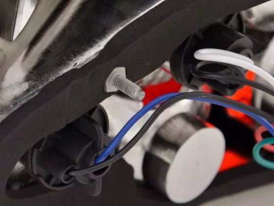 Rückleuchten Set Seat Ibiza 2-trg. Typ 6K Bj. 93-99 chrom