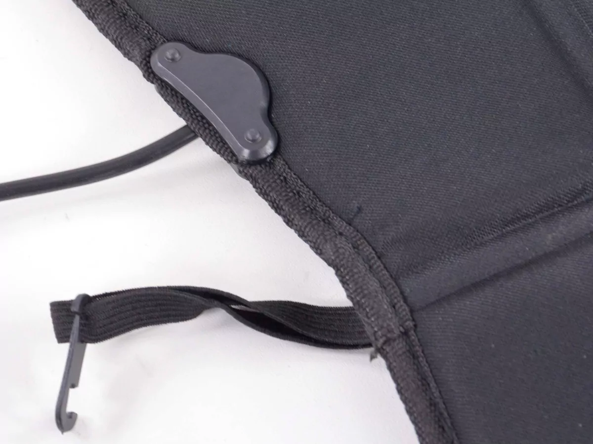 Sitzauflage mit Sitzheizung schwarz