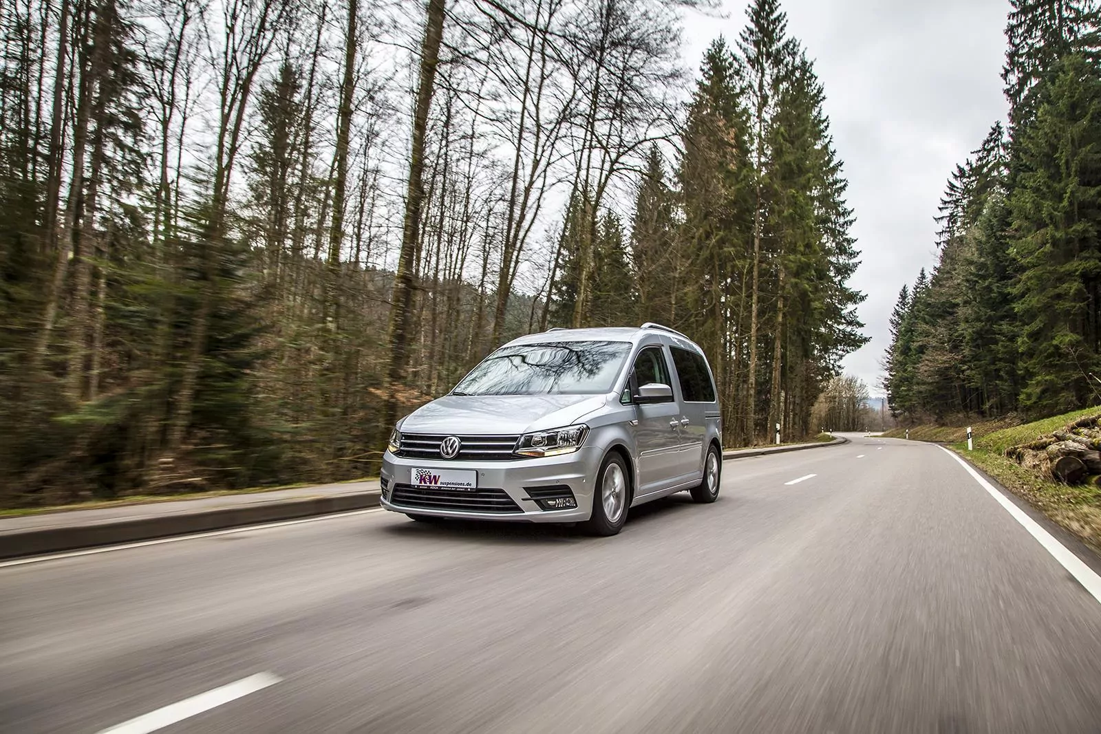 KW Gewindefahrwerk V1 inox VW CADDY IV Kombi (2K, SAB, SAJ) 05/2015-