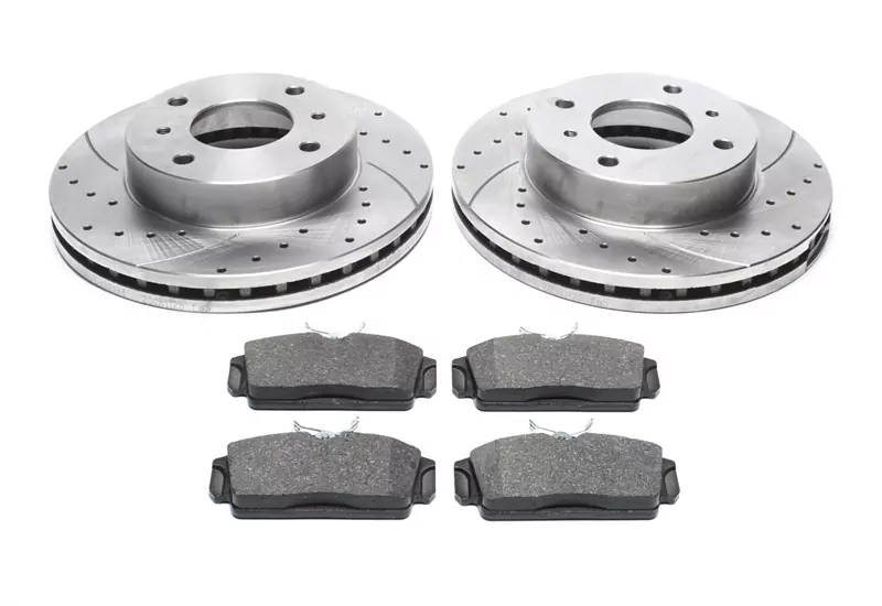 TA Technix Sport Bremsscheiben Satz inkl. Bremsbelagsatz Vorderachse passend für Nissan 200SX / Almera / Primera