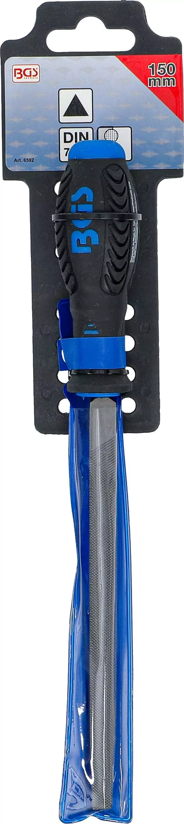 Werkstattfeile | dreikant | Hieb 1 | 150 mm