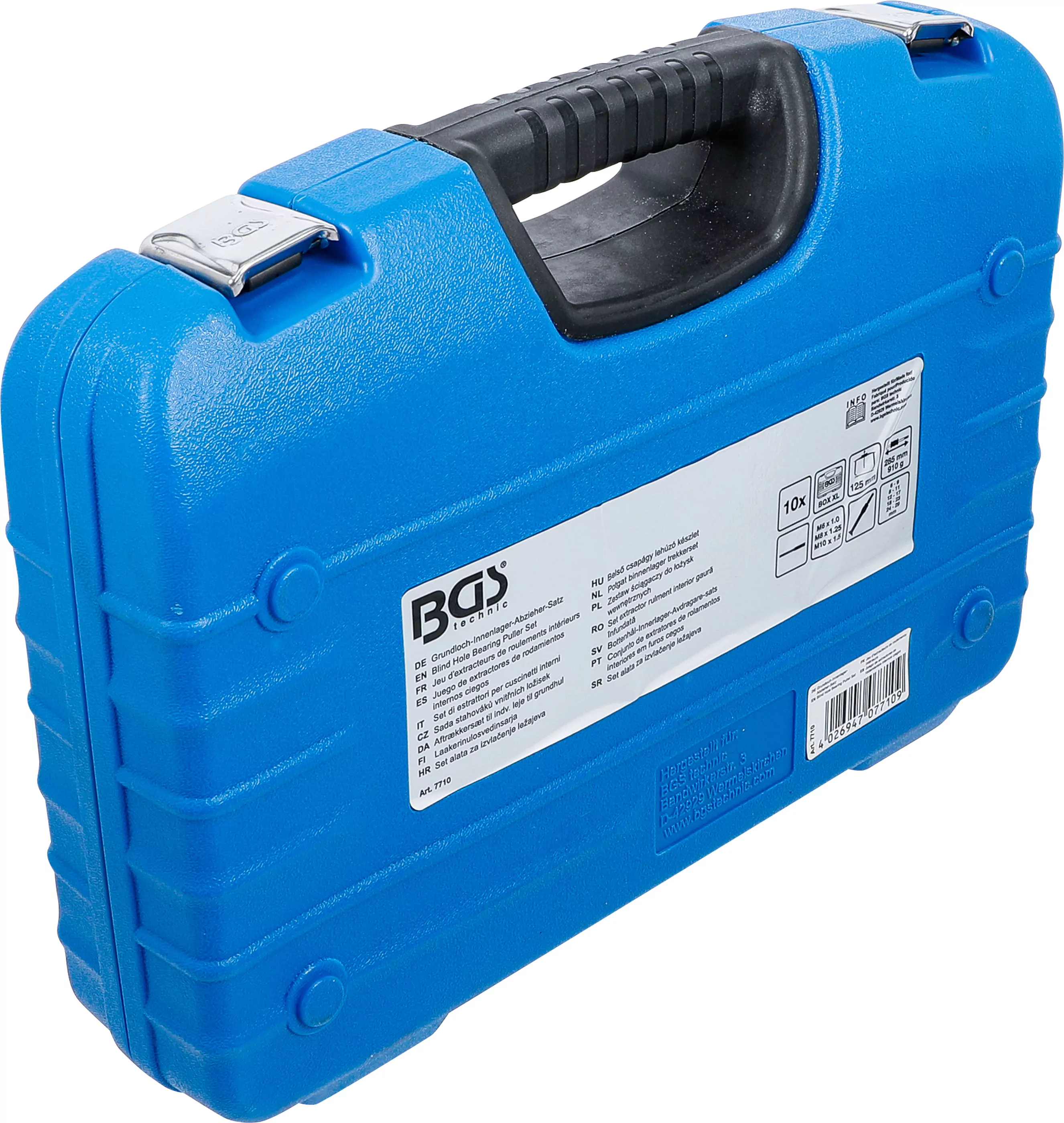 Grundloch-Innenlager-Abzieher-Satz | 10-tlg.