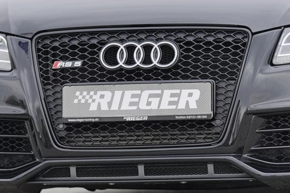 Kühlergrill Audi RS5 (B8), schwarz glänzend glanz schwarz für Audi RS5 (B8) Coupe 03.10-12.11 (bis Facelift)