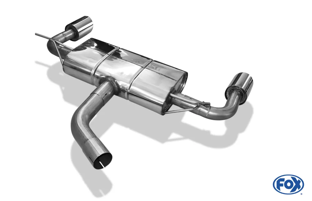 Seat Leon 5F - Einzelradaufhängung  Endschalldämpfer Ausgang rechts/links - 1x100 Typ 25 rechts/links passend für Rieger Stoßstange