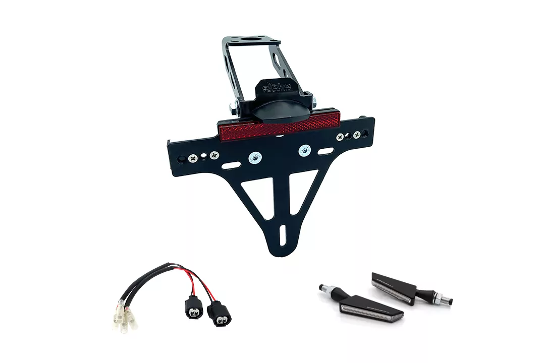 Kennzeichenhalter-Blinker-Kit BSQN für Kawasaki ZX-4RR Typ ZX400P Modelljahr 2024-