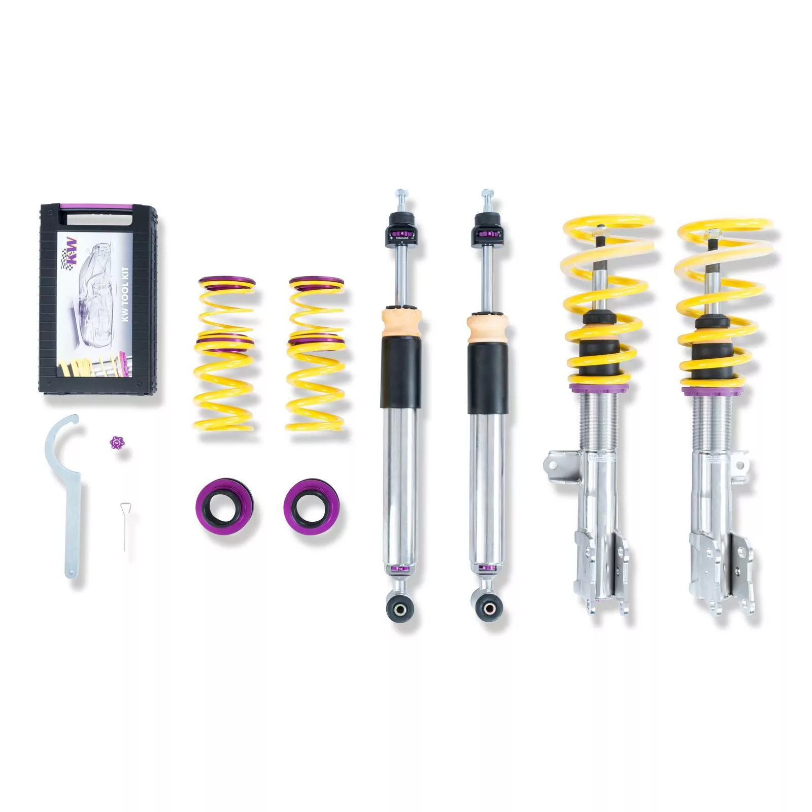 KW Gewindefahrwerk V3 inox MERCEDES-BENZ CLA Shooting Brake (X117) 245 G, 245 G AMG Allrad 01/2015-03/2019