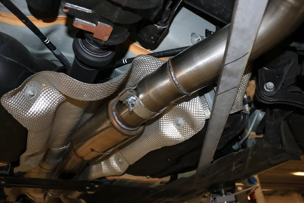 BMW F32/F33/F36 - 435i - M-Paket Vorschalldämpfer inkl. Flexstück 2-teilig