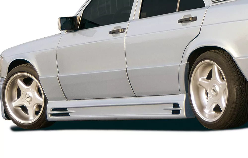 Rieger Seitenschweller für Mercedes 190 (W201) - Lim.  -> bis Modell 89 carbon optik